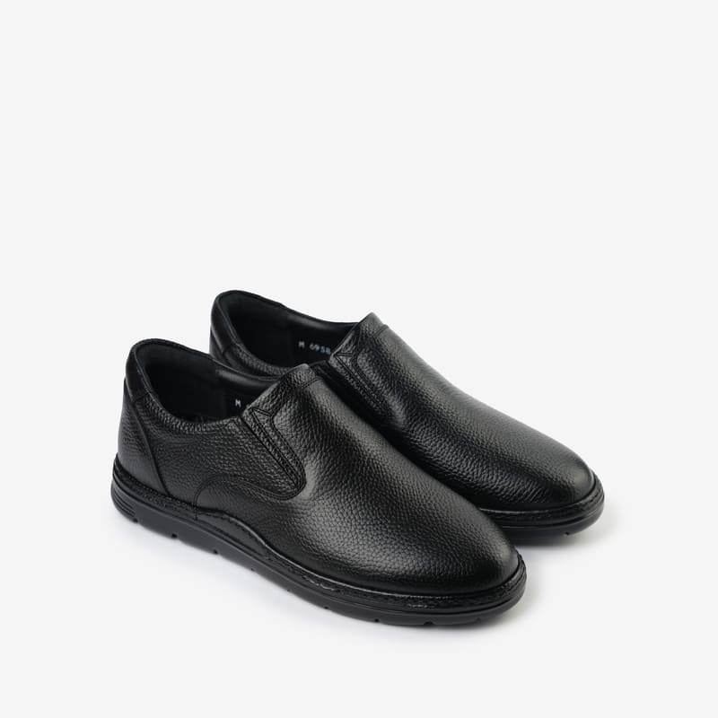 کفش مردانه راحتی چرم طبیعی مونو مدل J5536