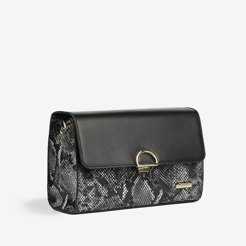 کیف دوشی زنانه چرم طبیعی mono مدل S0043