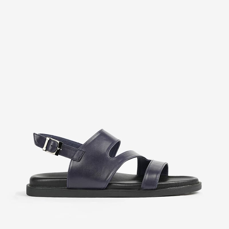 کفش صندل مردانه چرم طبیعی مونو مدل J5538