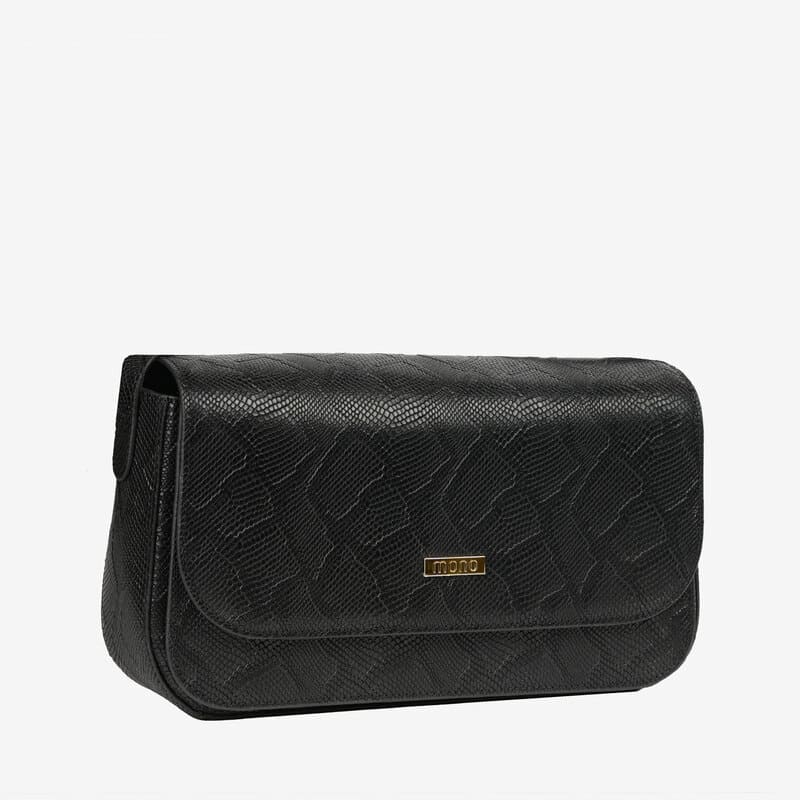 کیف دوشی زنانه چرم طبیعی مونو mono مدل S0044