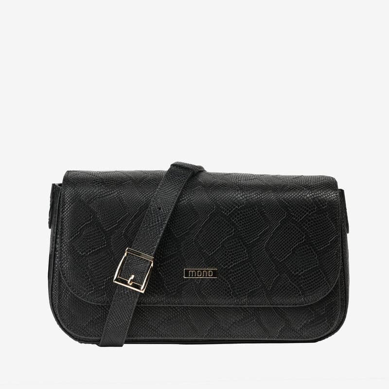 کیف دوشی زنانه چرم طبیعی مونو mono مدل S0044