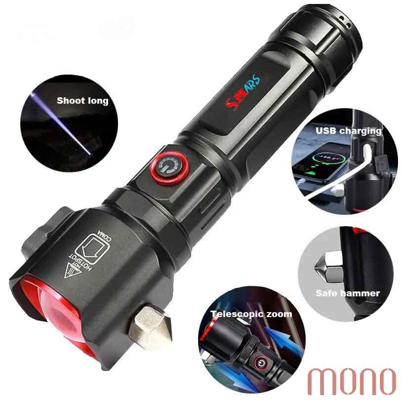 چراغ قوه شارژی چند کاره