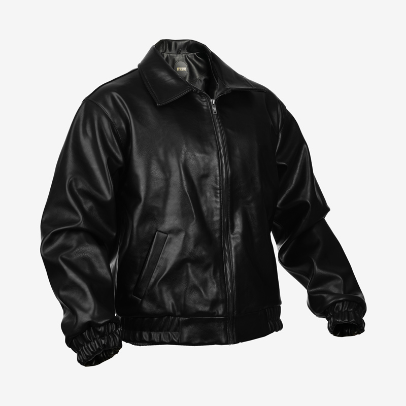 کاپشن مردانه چرم صنعتی مونو مدل K5000