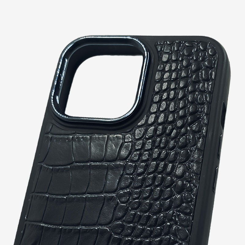 قاب چرمی آیفون 13 پرو مکس طرح کروکو mono مدل G0039