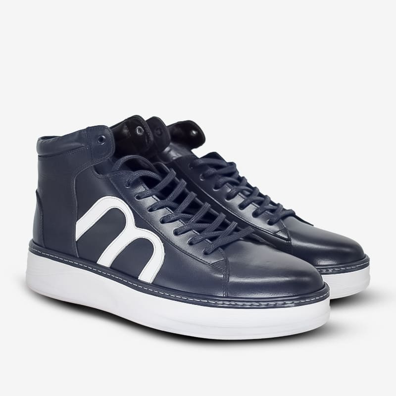 کفش نیم بوت مردانه چرم طبیعی مردانه مونو مدل J5548