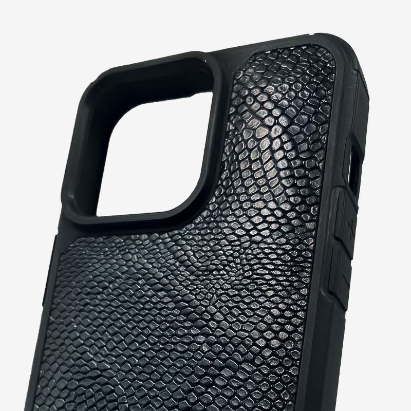 قاب موبایل آیفون 15 پرو مکس چرم طبیعی مونو مدل G0072